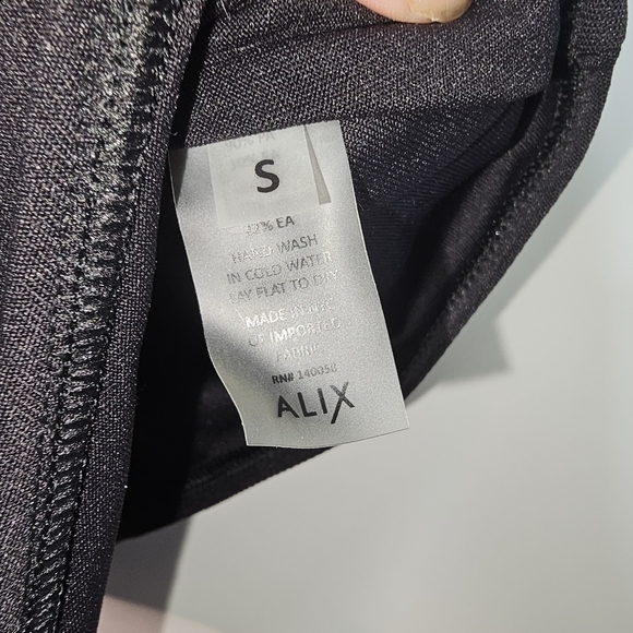 Alix NYC Women's Mott Tank Thong Bodysuit Black Size Small - Picture 4 of 11